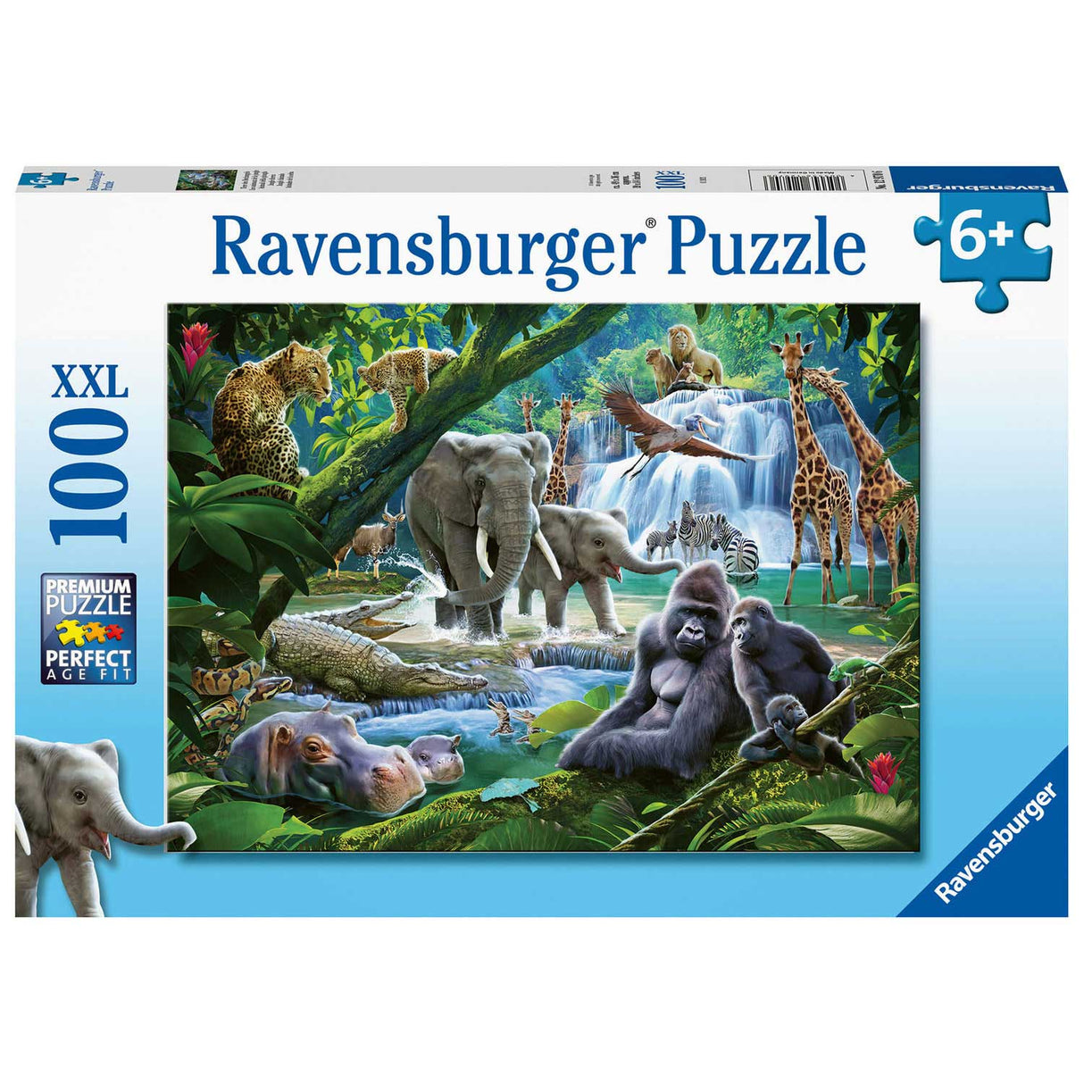 Ravensburger - Jungle Animals 100vnt. XXL