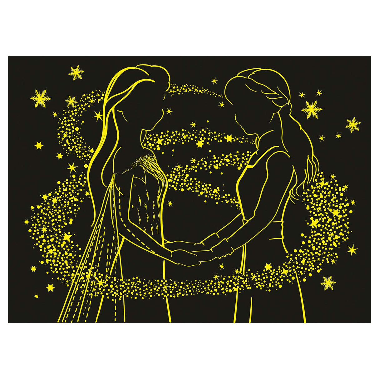 Ravensburger - Frozen Starline - Sisters Forever 200 pieces XXL