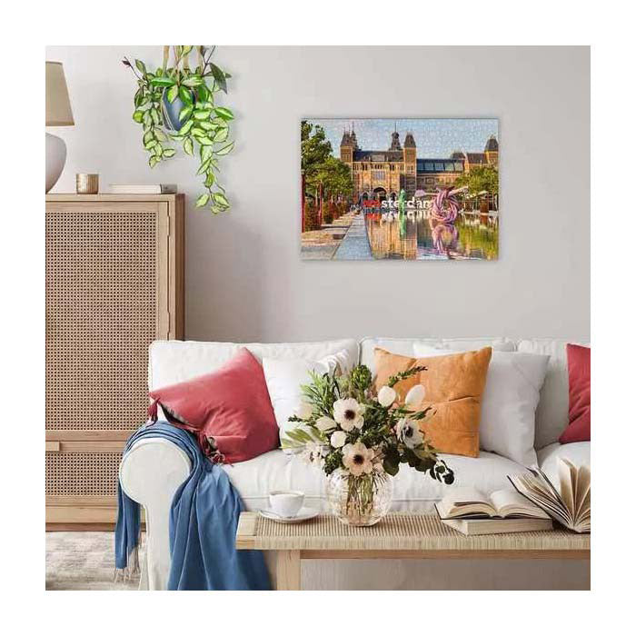 Ravensburger Puzzel Amsterdam Rijksmuseum 1000 Stécker