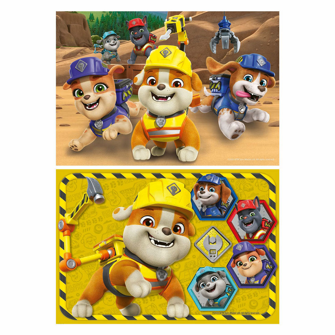 Ravensburger quebra-cabeça de entulho tripulação - 2x12 unid.