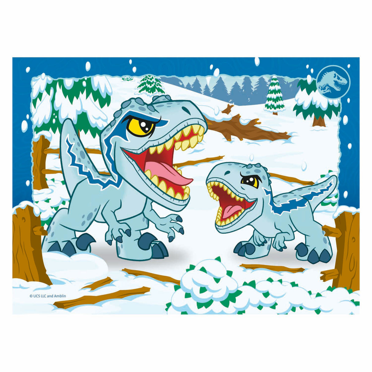 Ravensburger rompecabezas Jurassic World Explorers - 4 rompecabezas