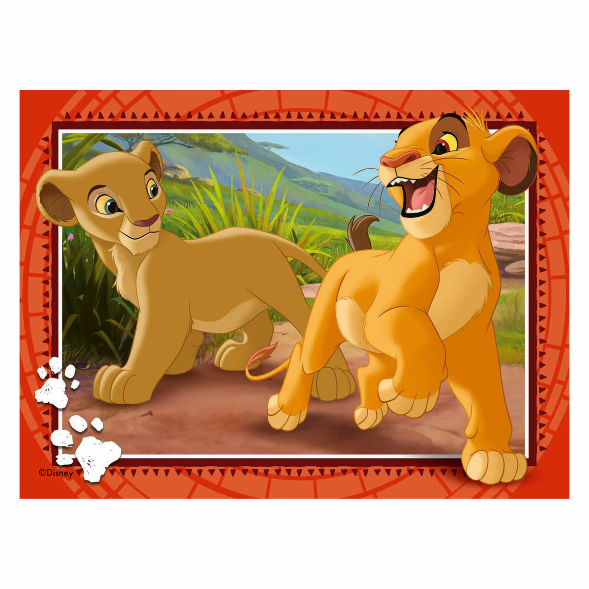 Ravensburger legpuzzel disney lion king - 4 puzzels