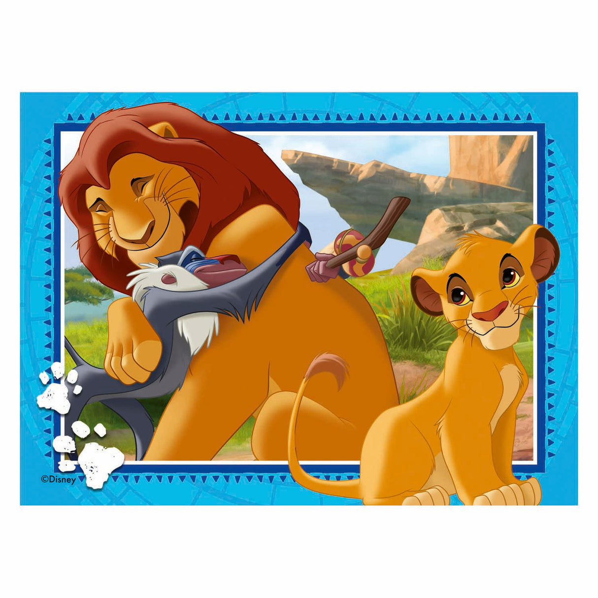 Ravensburger jigsaw puzzle Disney Lion King - 4 puzzles