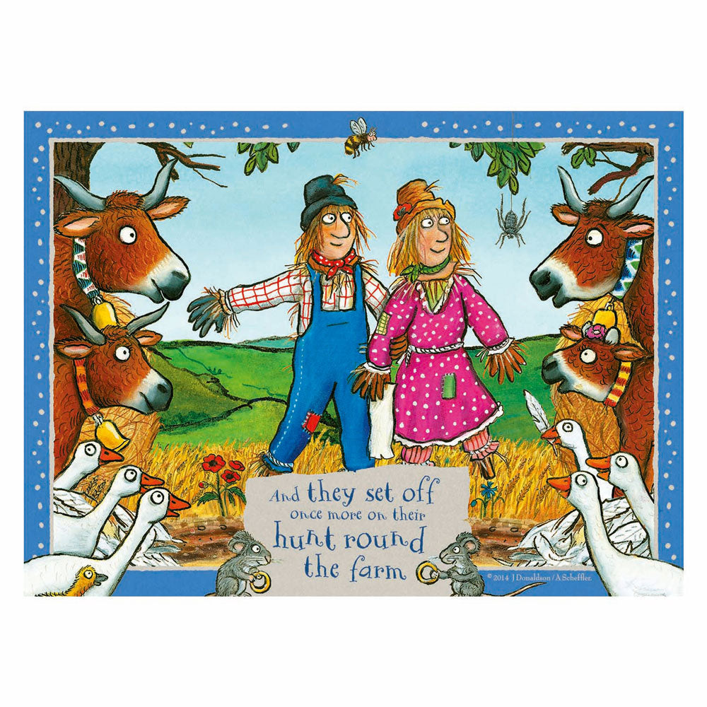 Ravensburger Puzzel Hochzäit um Bauerenhaff - 4 Puzzel