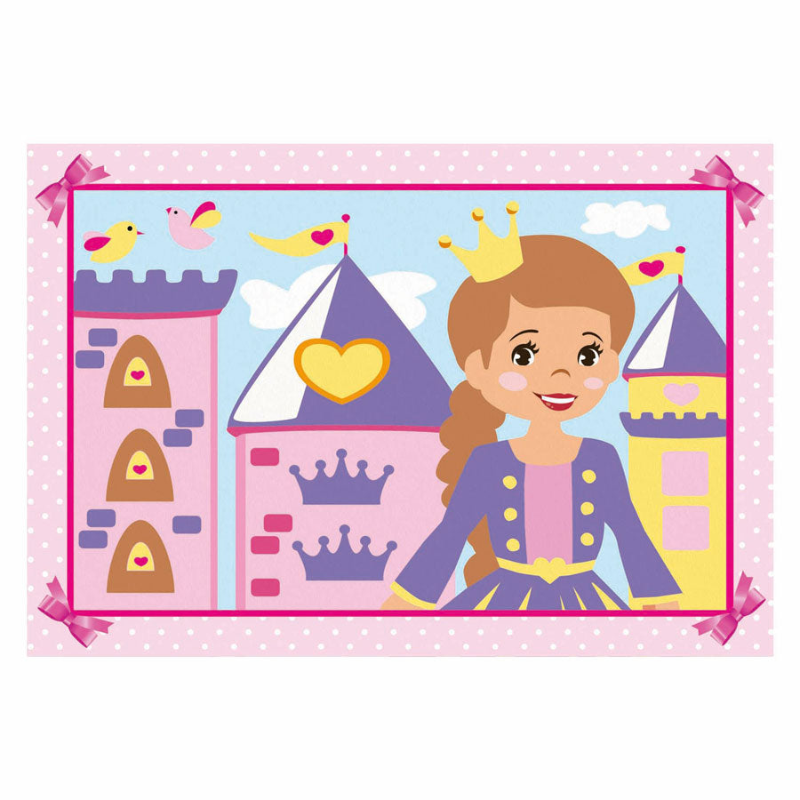 Ravensburger creart maali numeroittain - pikku prinsessat