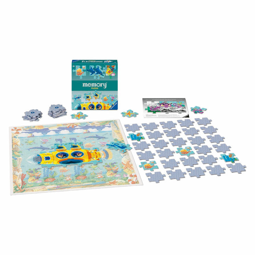 Ravensburger memory puzzle onderwater wereld