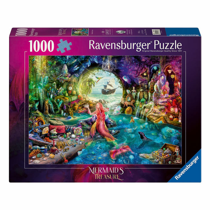 Ravensburger puzzle sirene tesoro 1000 pezzi