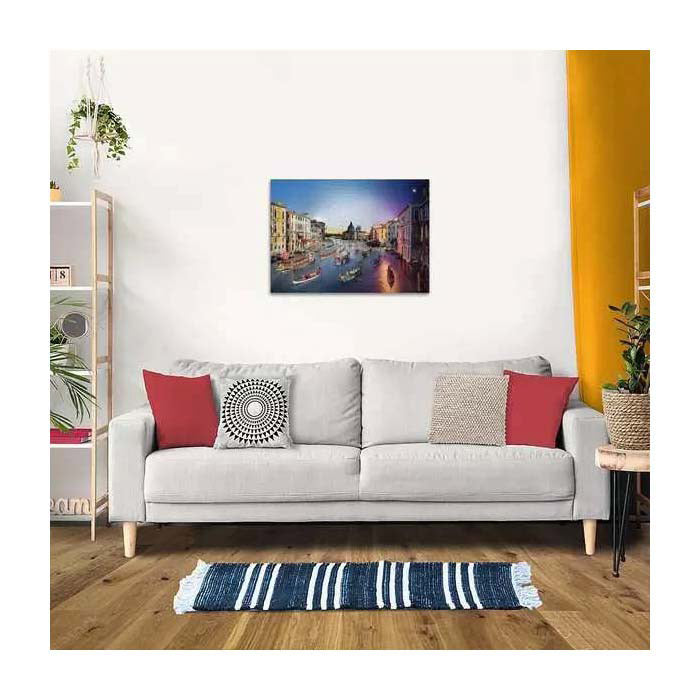 Ravensburger rompecabezas Venecia del día a la noche - 1000 piezas.