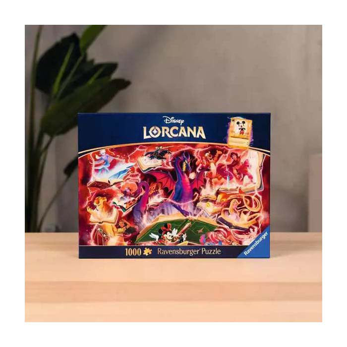 Ravensburger legpuzzel disney lorcana glimmers of the realm: ruby - 1000st.