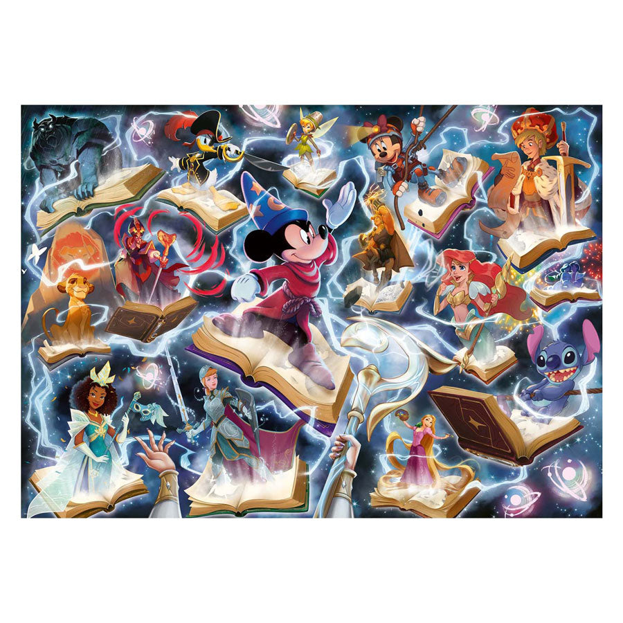 Ravensburger legpuzzel disney lorcana glimmers of the realm: steel - 1000st.