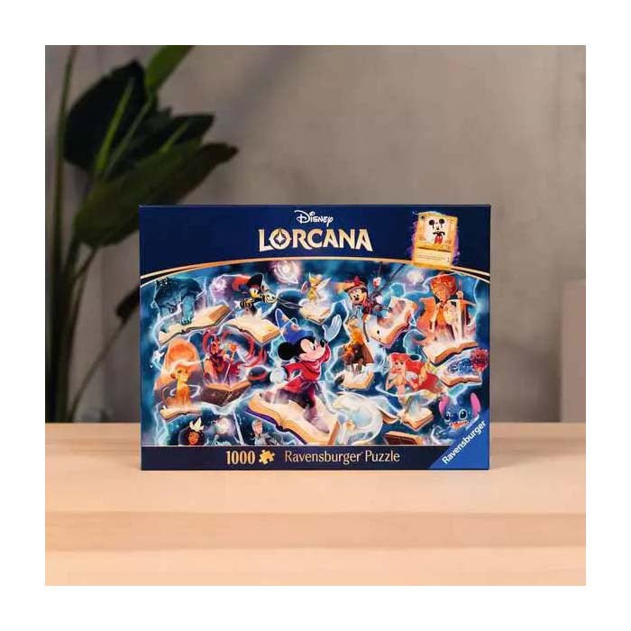 Ravensburger Puzzle Disney Lorcana Glimmers of the Realm: Steel - 1000 Teile.
