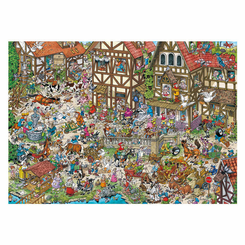Ravensburger puzzle time travel middle ages 1000 pieces