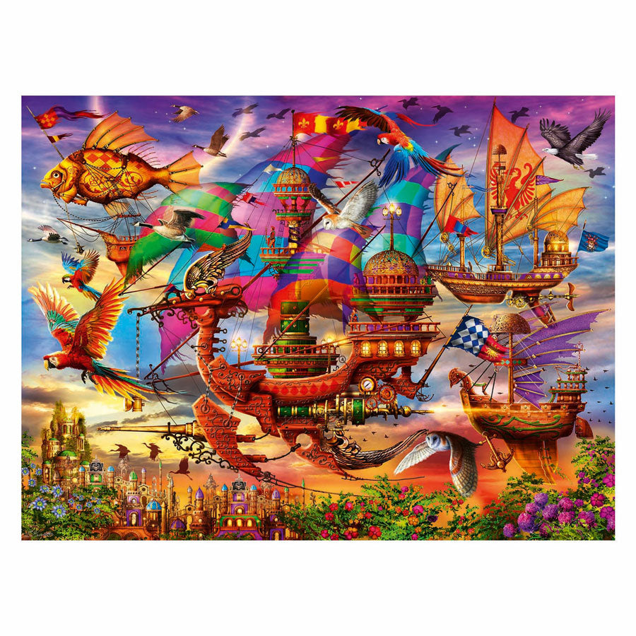Ravensburger legpuzzel de vlucht - 1500st.