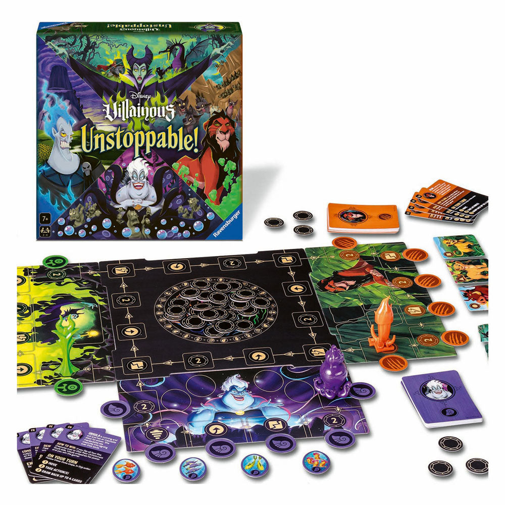 Ravensburger disney villainous unstoppable spel
