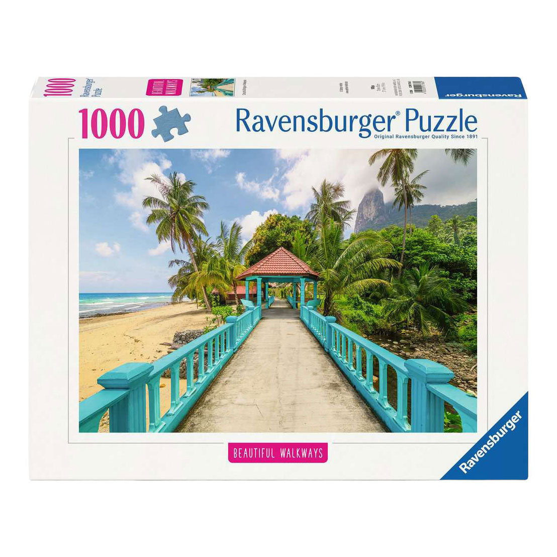 Ravensburger Jigsaw Puzzle Colorful Bridge in Malaysia - 1000 pcs.