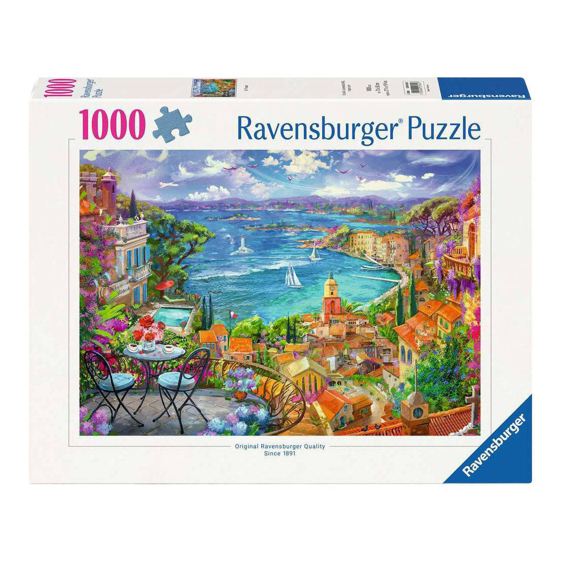 Ravensburger Jigsaw Puzzle St. Tropez - 1000 pieces.