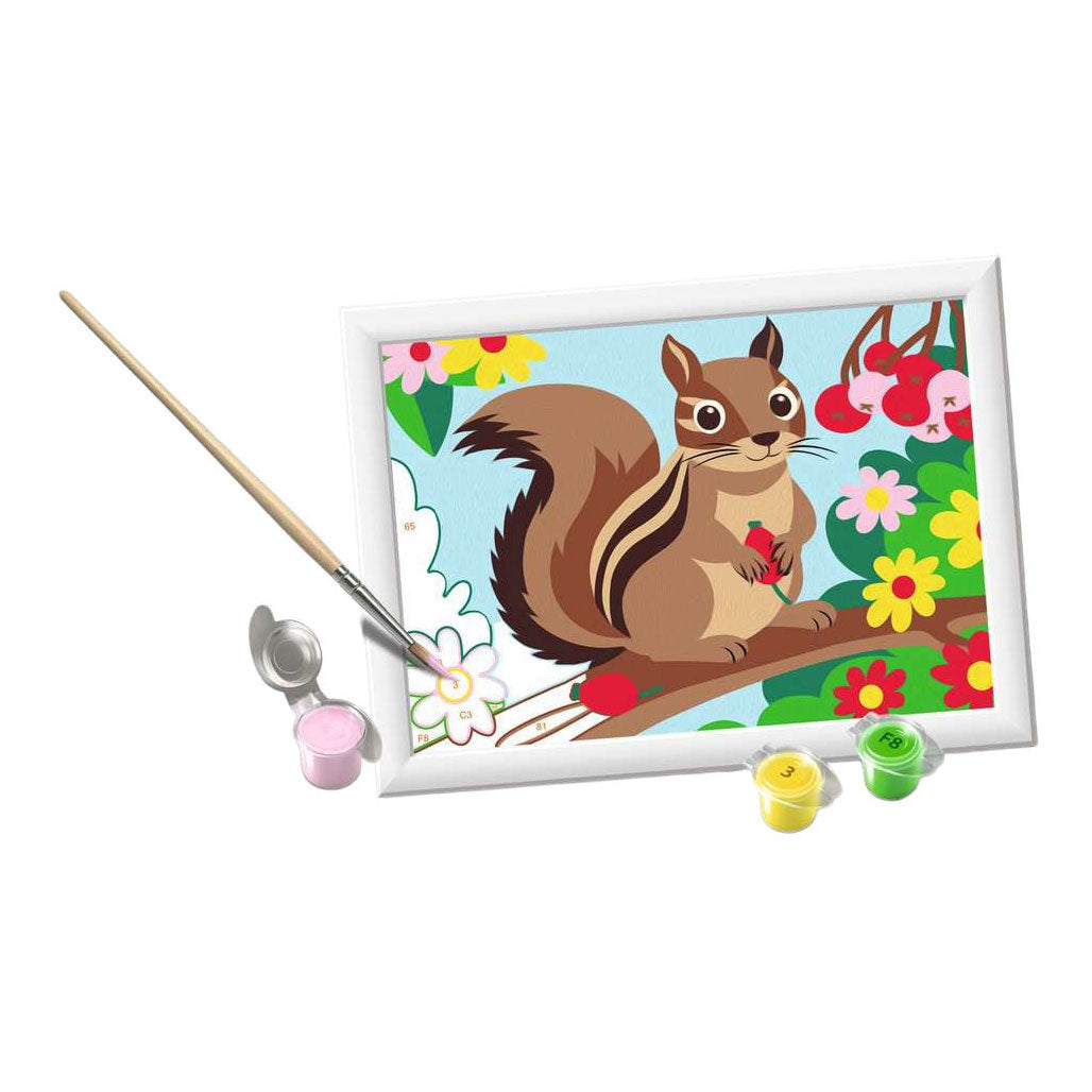 Ravensburger CreArt Paint by Numbers - Squirrel