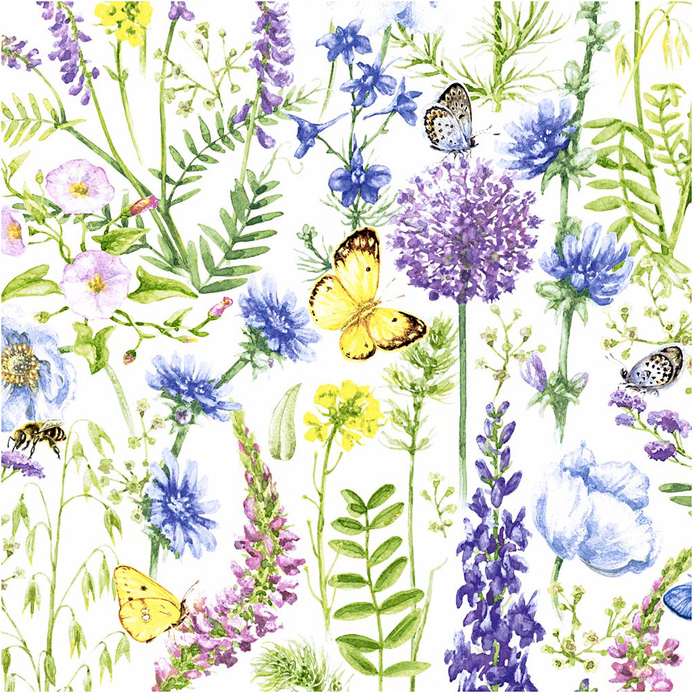 Creativ company napkins, spring, size 33x33 cm, 20 pieces in a box