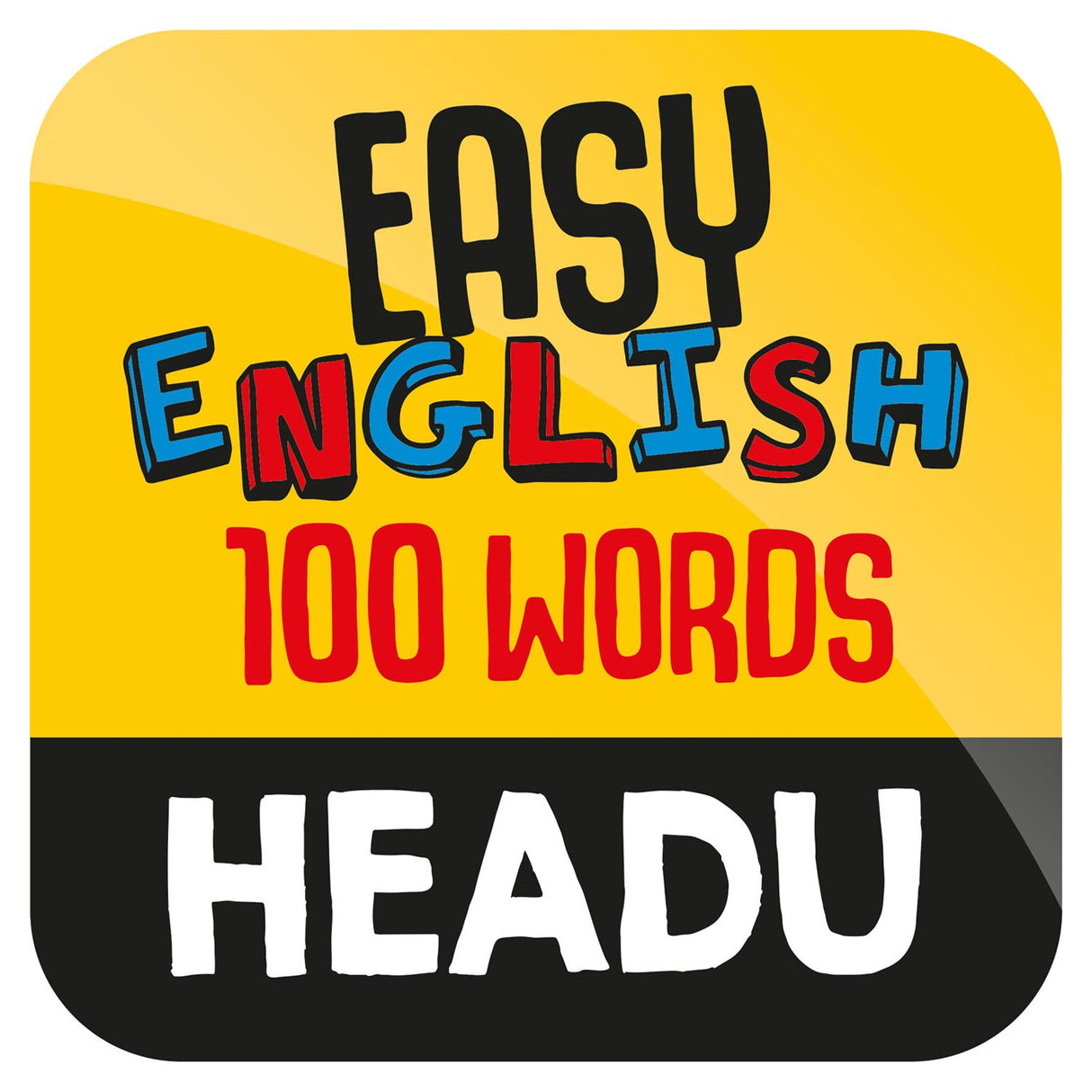 Headu Easy English 100 Words Farm, 108pcs. (AND)