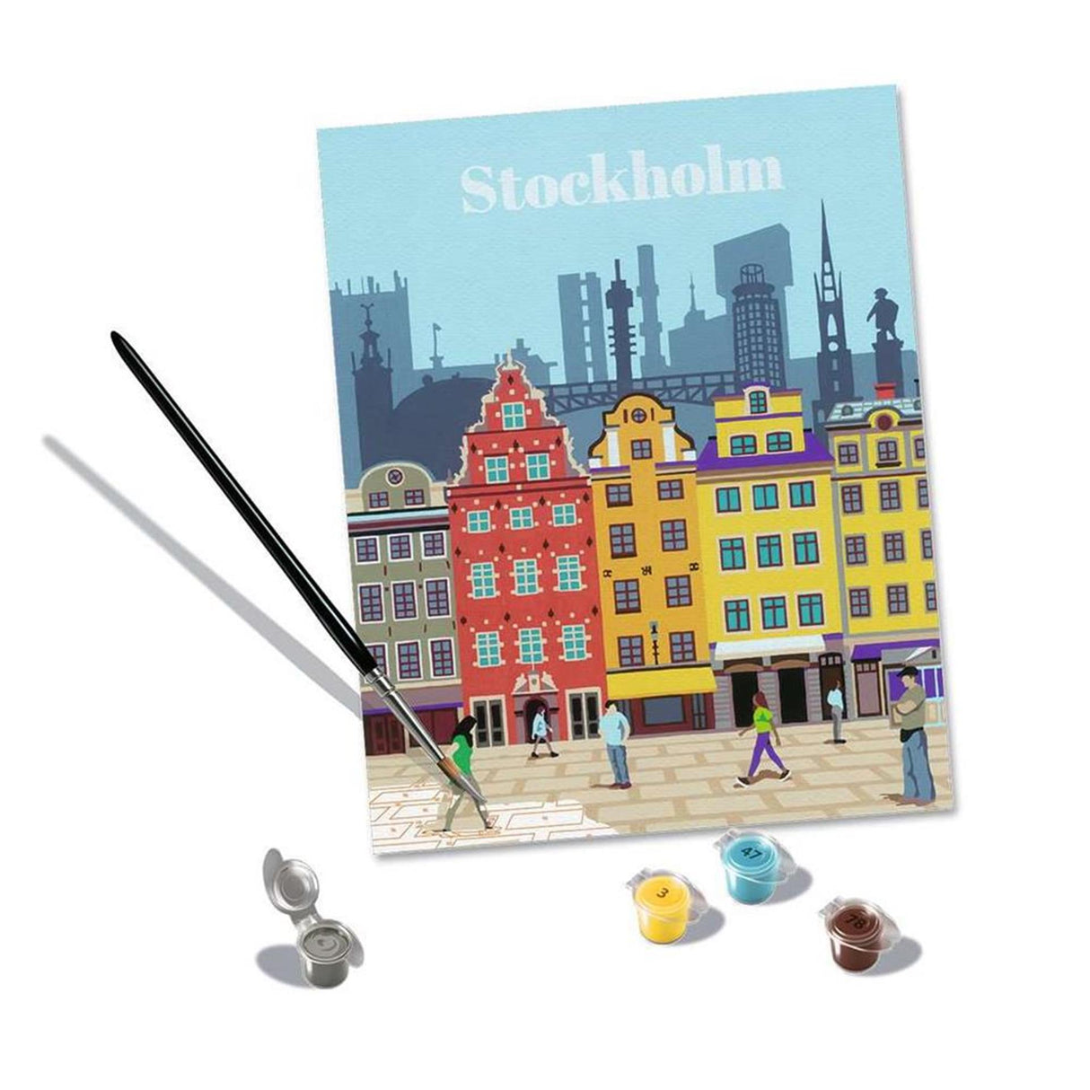 Ravensburger creart colourful stockholm