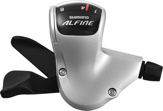 Shimano Alfine SL-S7000 Schakel Unit Rapidfire höger 8 hastighet silver