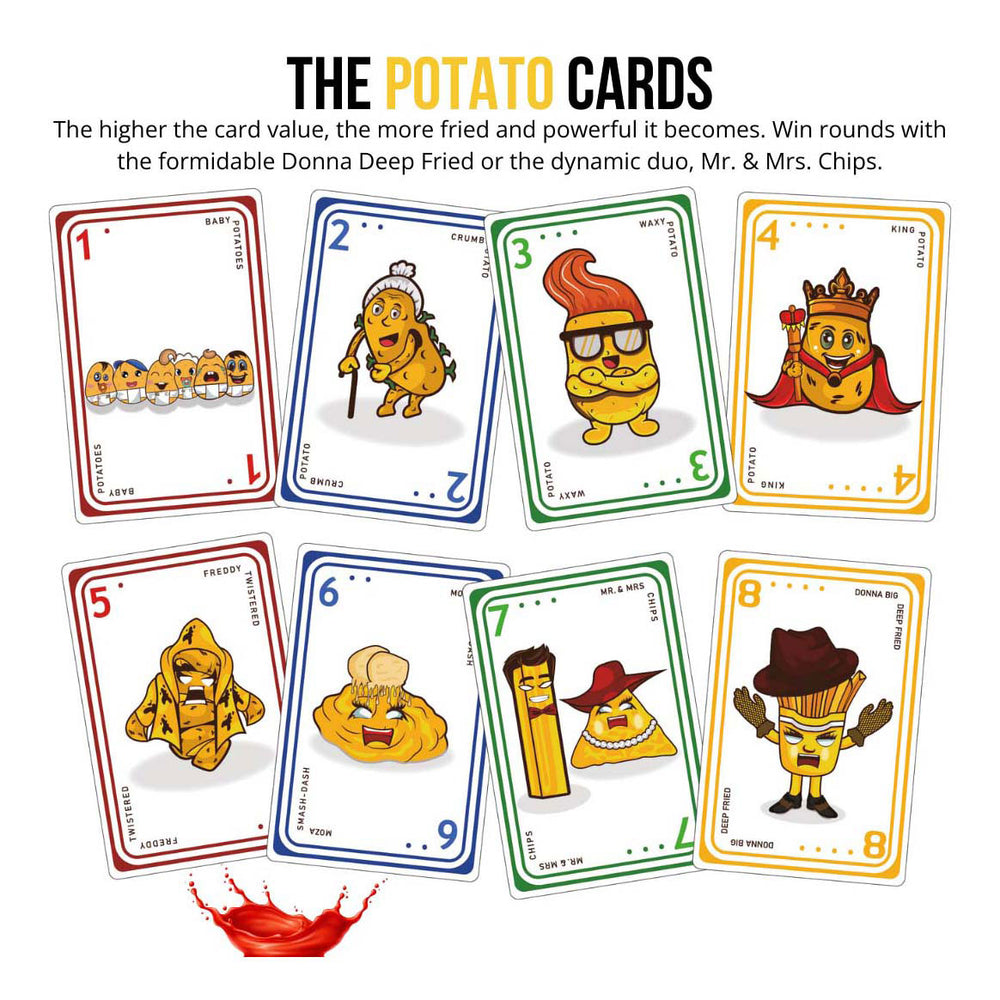 Fried potatoes card game original edition (English)