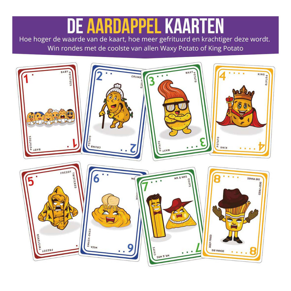 Fried potatoes card game deep fried edition (nl)