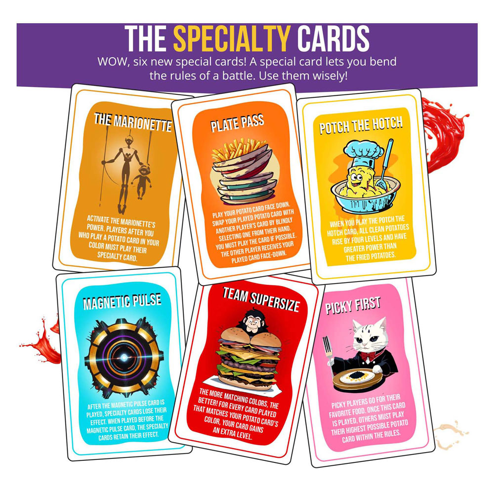 Fried potatoes card game deep fried edition (English)