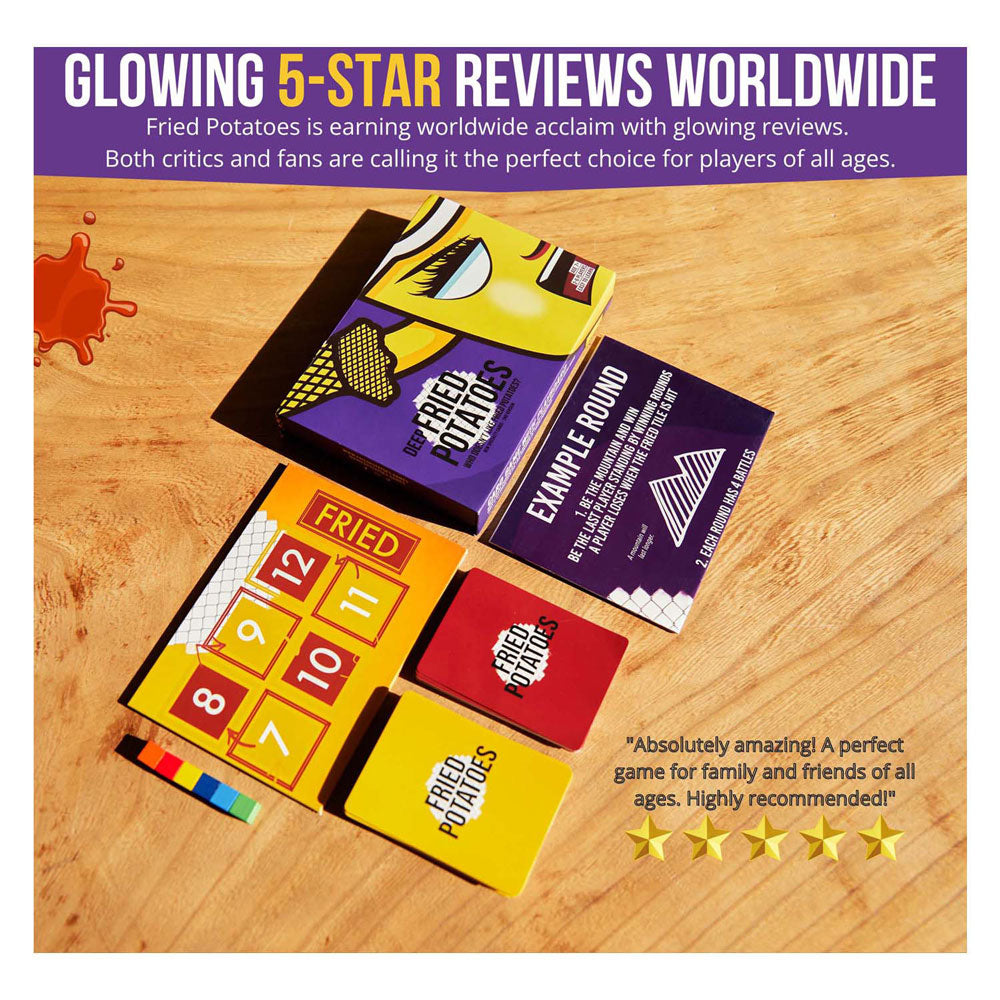 Fried potatoes card game deep fried edition (English)