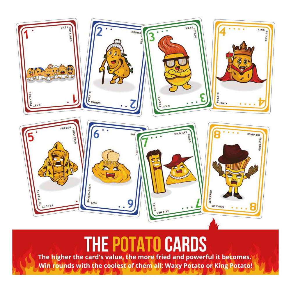 Fried potatoes card game burned edition (English)