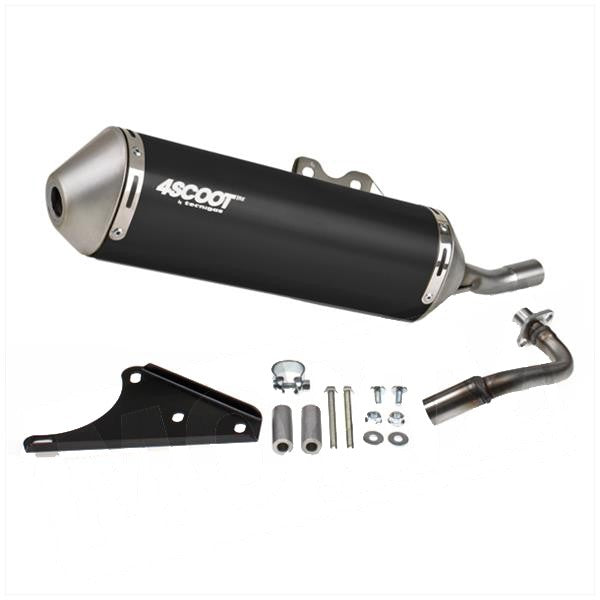 Tecnigas Échappement 4Soot Black | Piaggio vespa 4t 2v