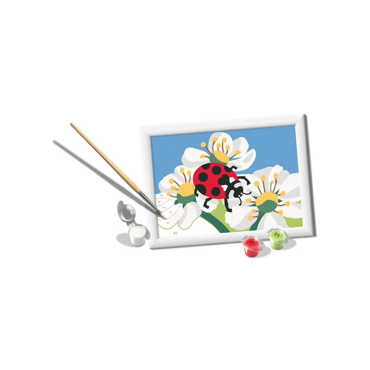 Ravensburger Creart painting by number - ladybug