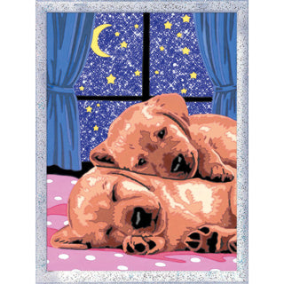 Ravensburger Crerec Paint według numeru - Śpij dobrze!