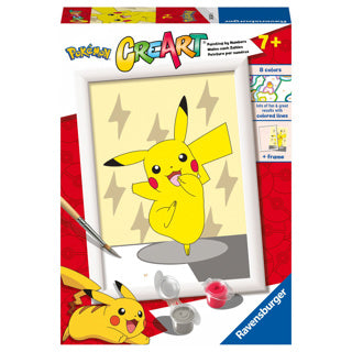 Pintura Ceart Ravensburger por número - Pikachu pose