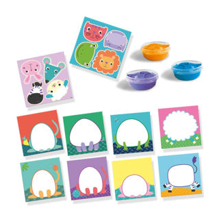 Ses mes premiers animaux de peinture au doigt