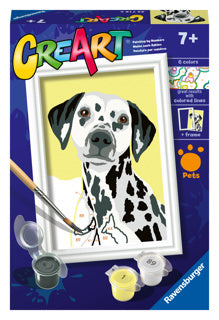 Ravensburger creart paint podľa čísla dalmatín | 3 kusy