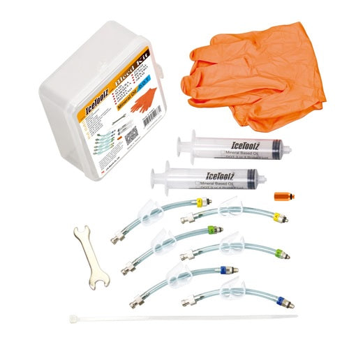 Kit de mantenimiento de frenos de disco hidráulico Icetoolz