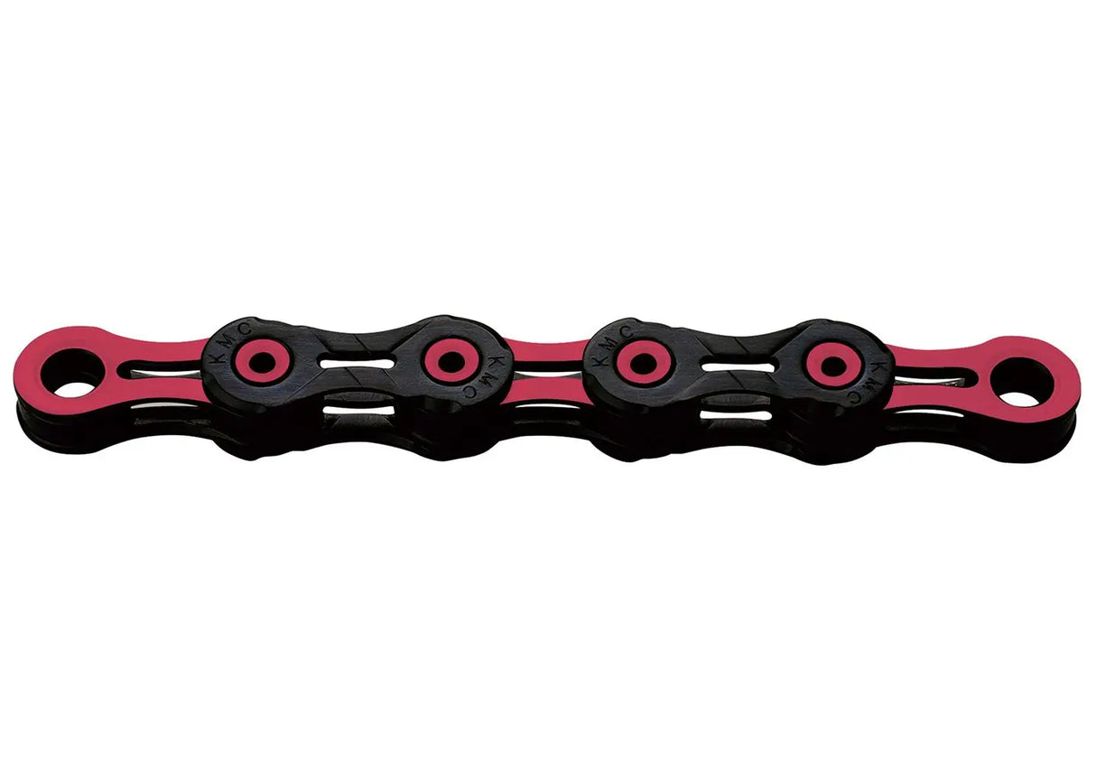 KMC reťaz na bicykel DLC 11 118 článkov - ružová čierna