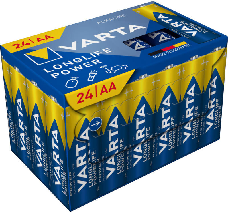 Varta battery longlife power - high energy longlife power cube 24