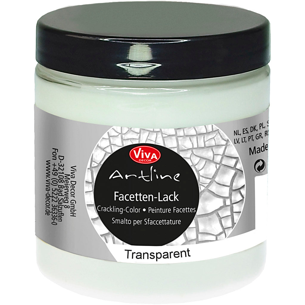 Viva Dekor Facetten feelen, transparent, 250 ml 1 Këscht