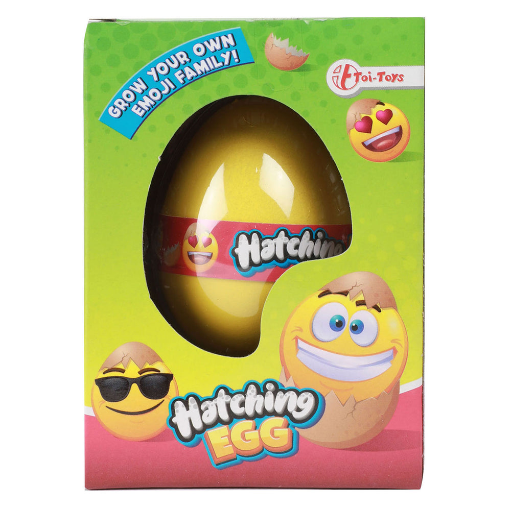 Toi-toys growth egg smiley face