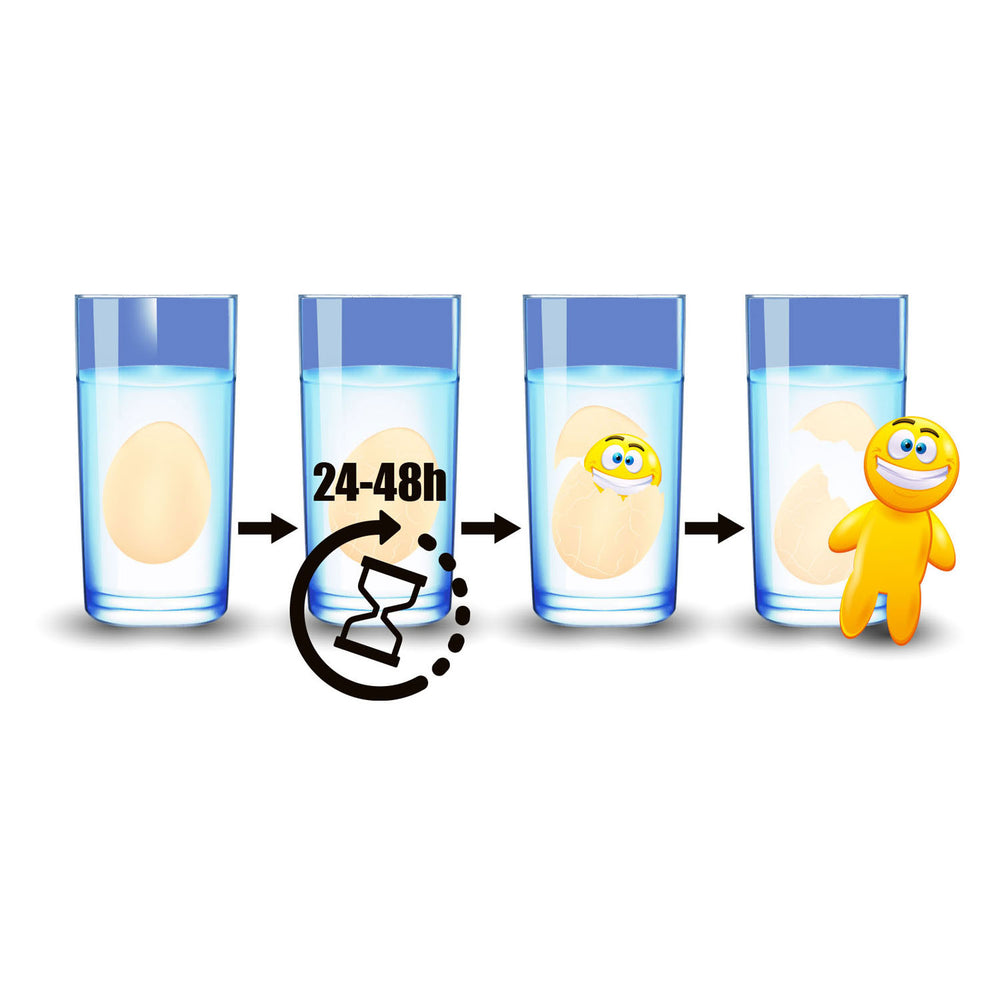 Toi-toys growth egg smiley face