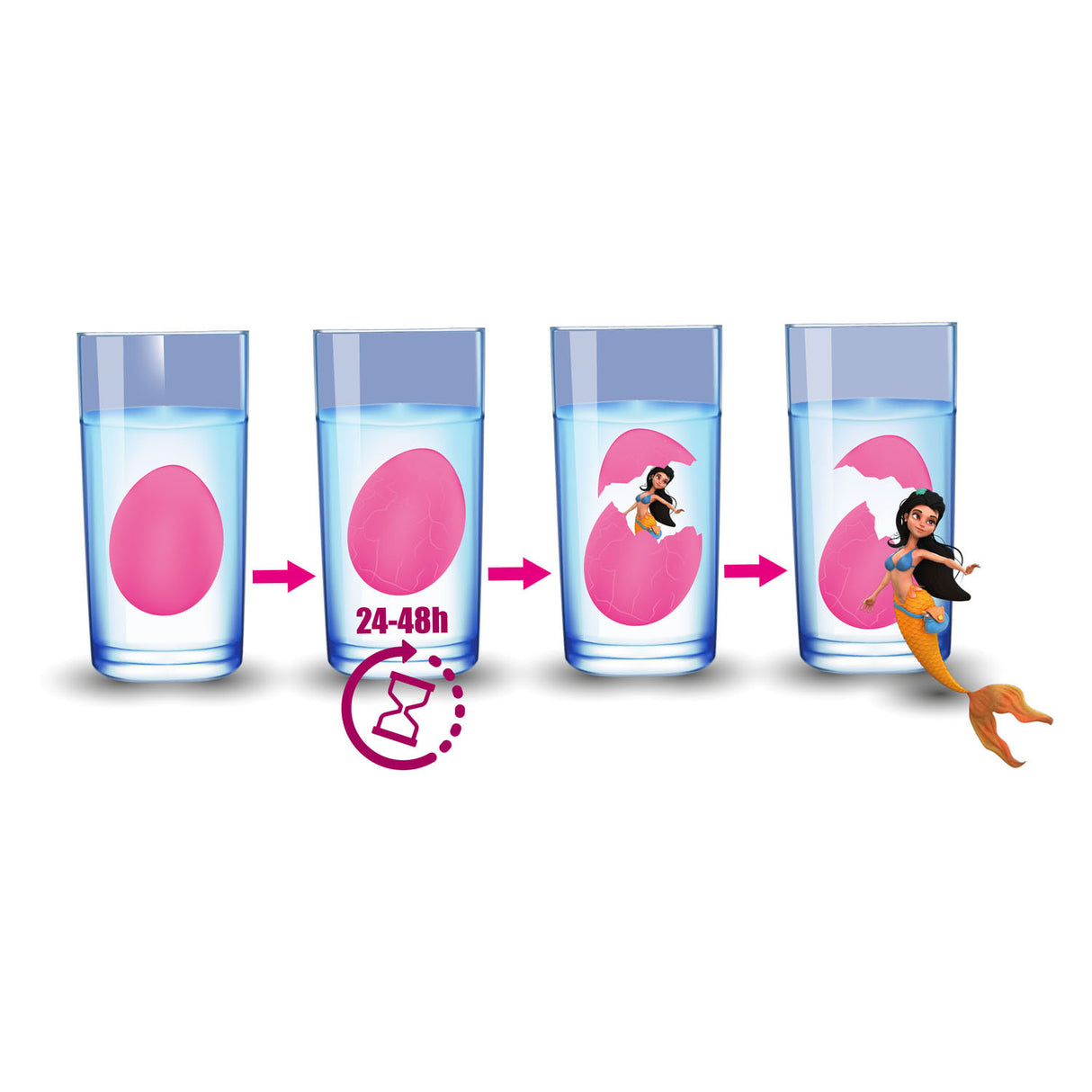 Maighdean mhara Uibheacha Fáis Toi-Toys