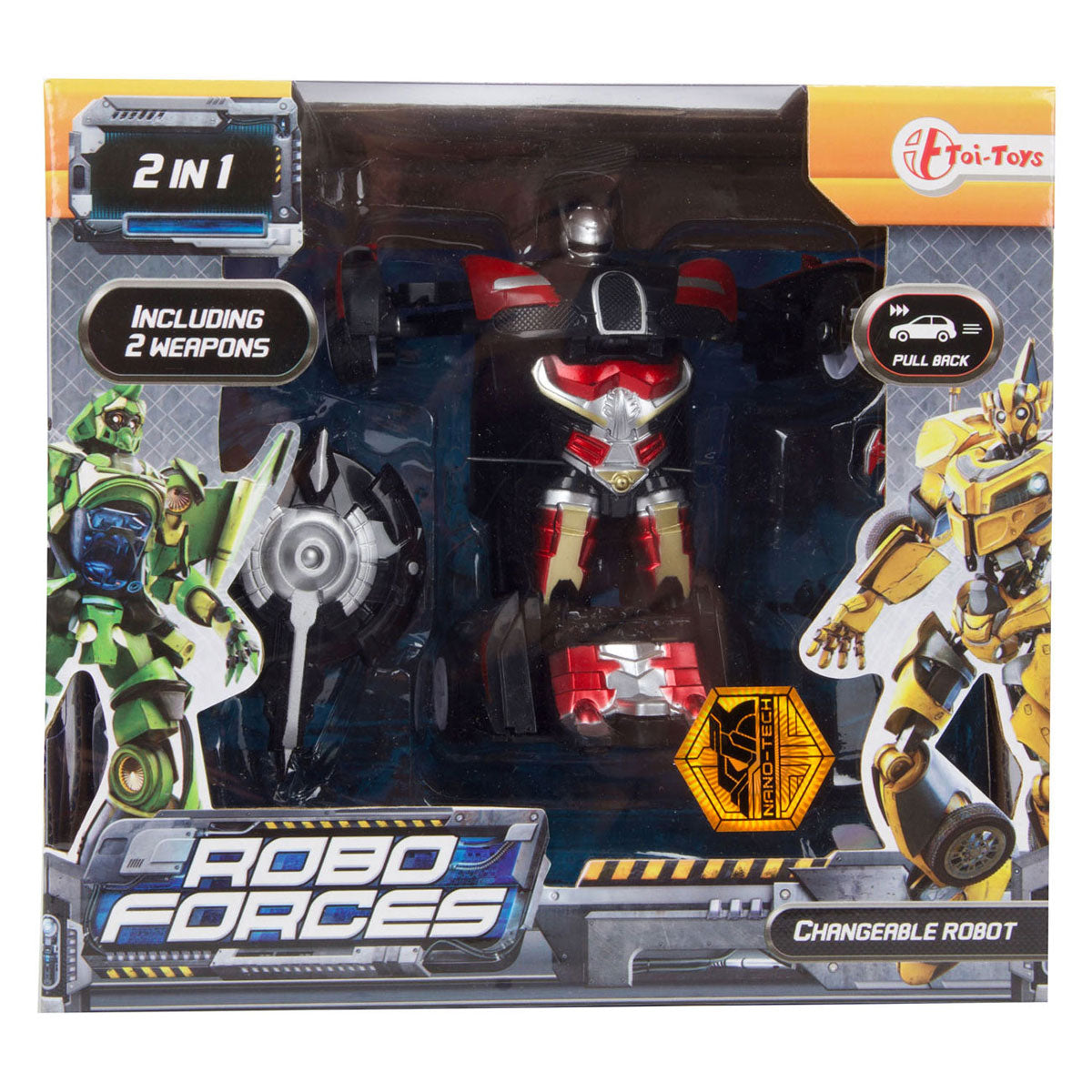 Roboforces changeant de robot superaato