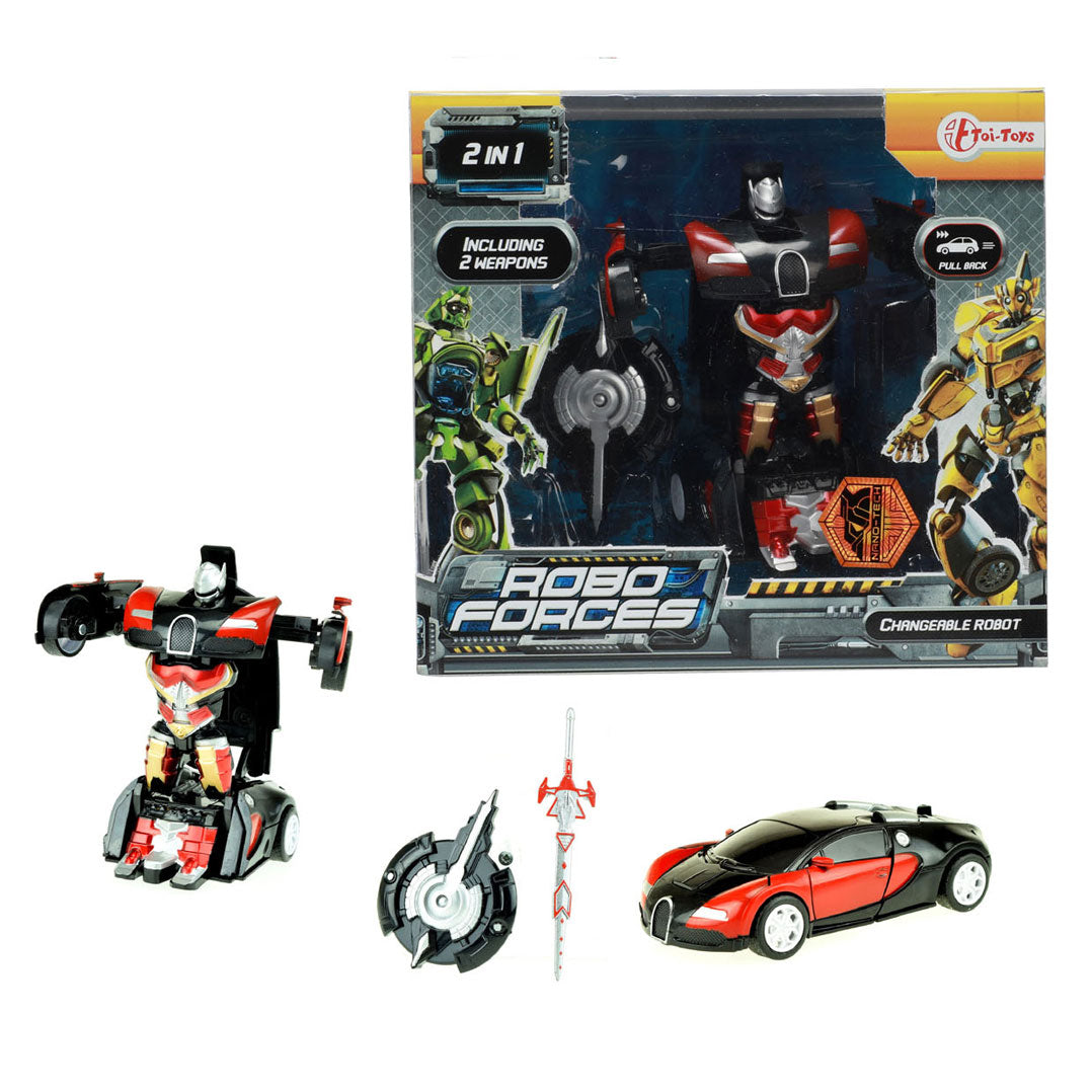 Roboforces changeant de robot superaato