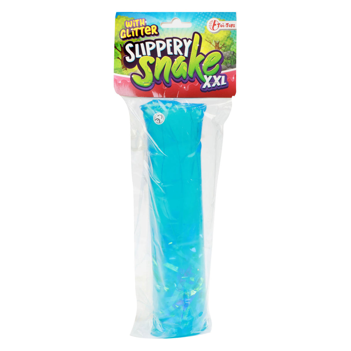 Toi-Toys Wąż z brokatową folią XXL, 26cm