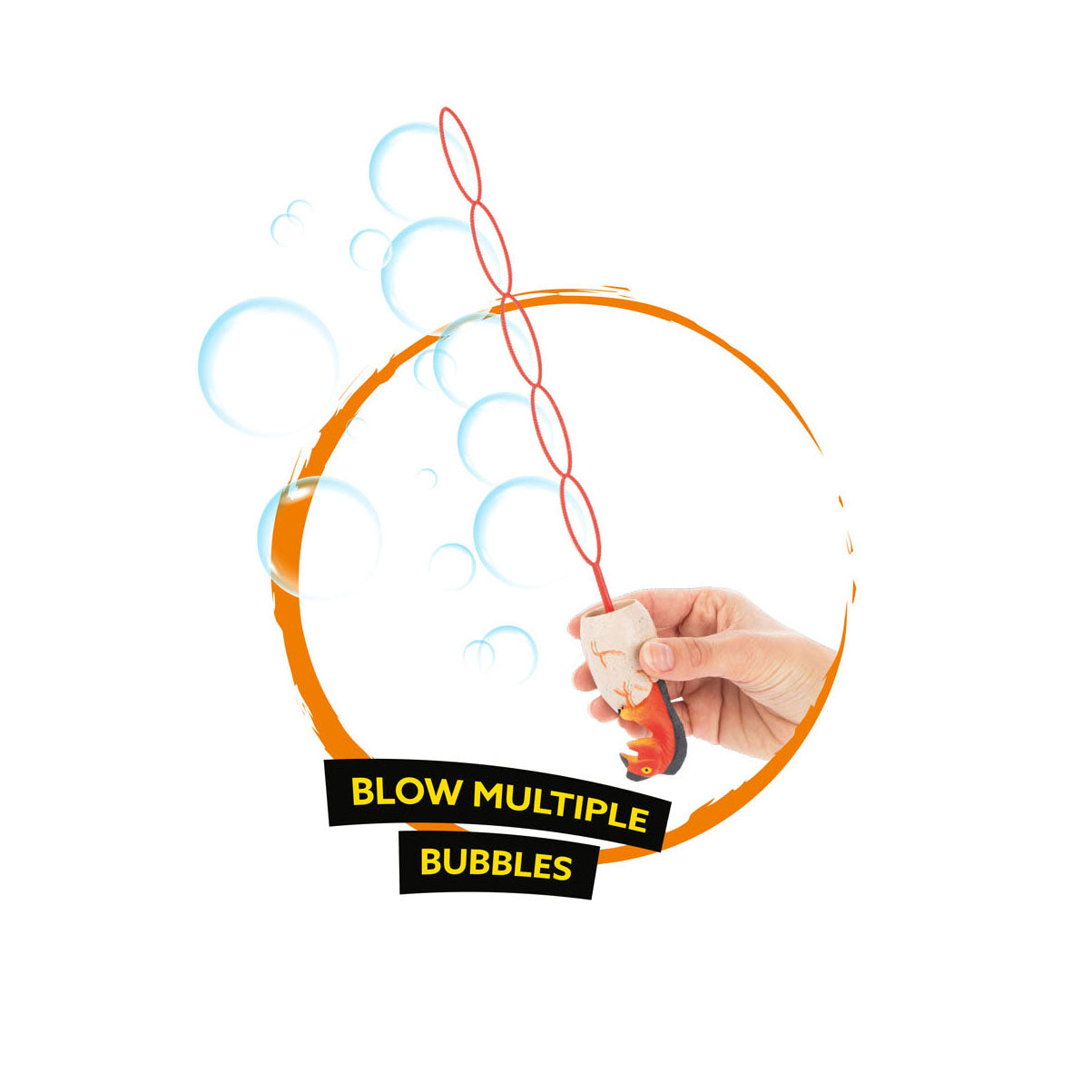 Toi-toys buborékfújó rúd dinoszaurusz