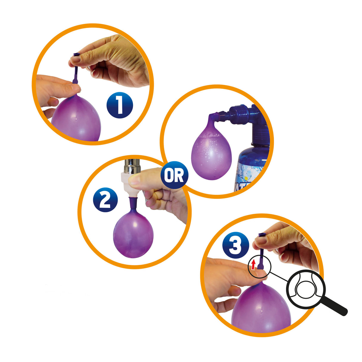 Splash Self-Sealing Water Balloons, 100 pcs.