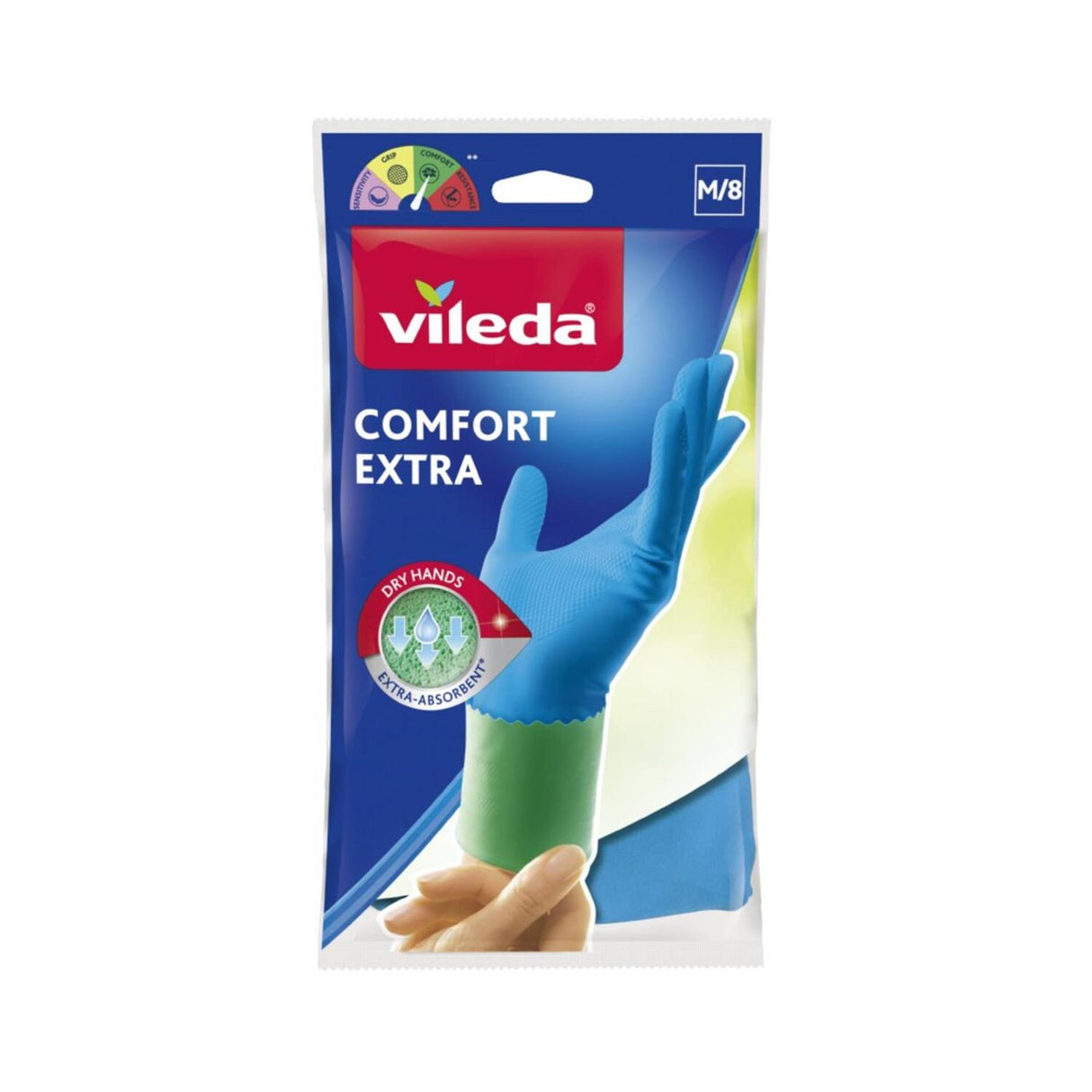 Rokavice Vileda Comfort extra medium | 4 kosi