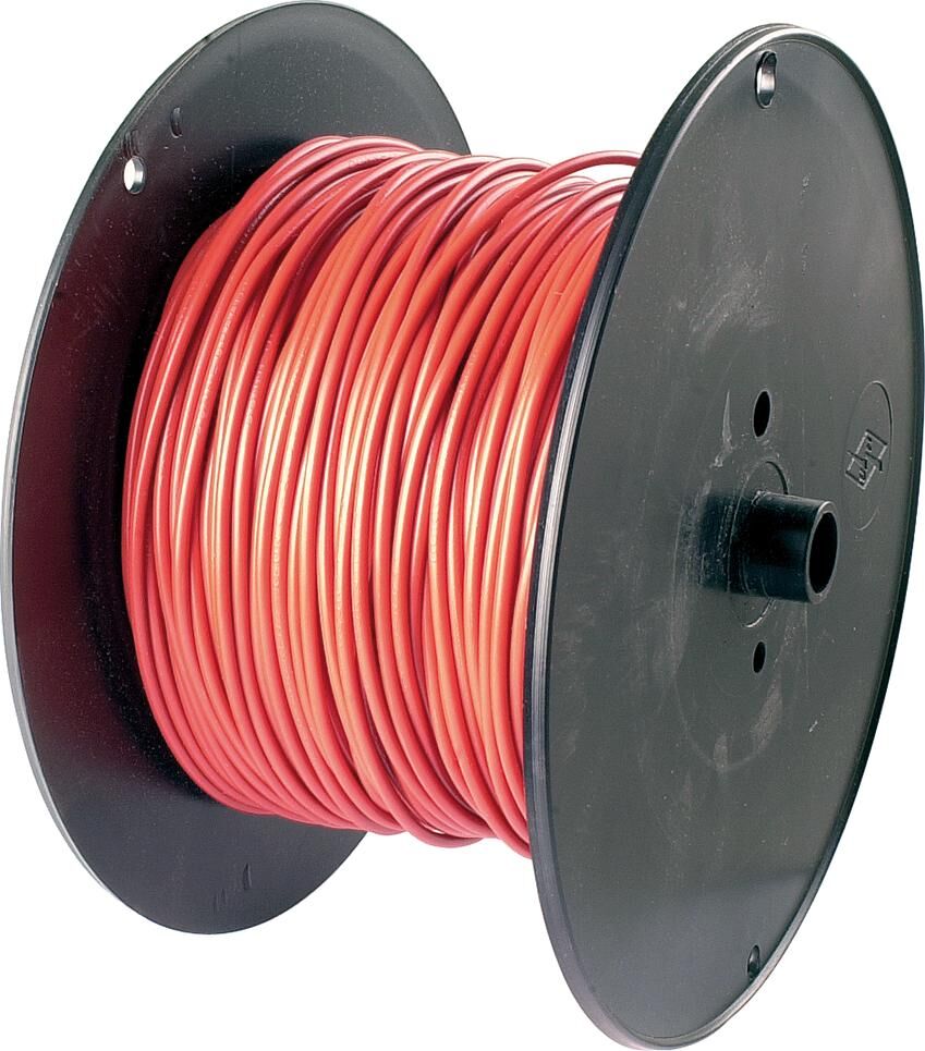 Herth+buss vehicle management cable cables fly 0.75qmm red coil 100 m